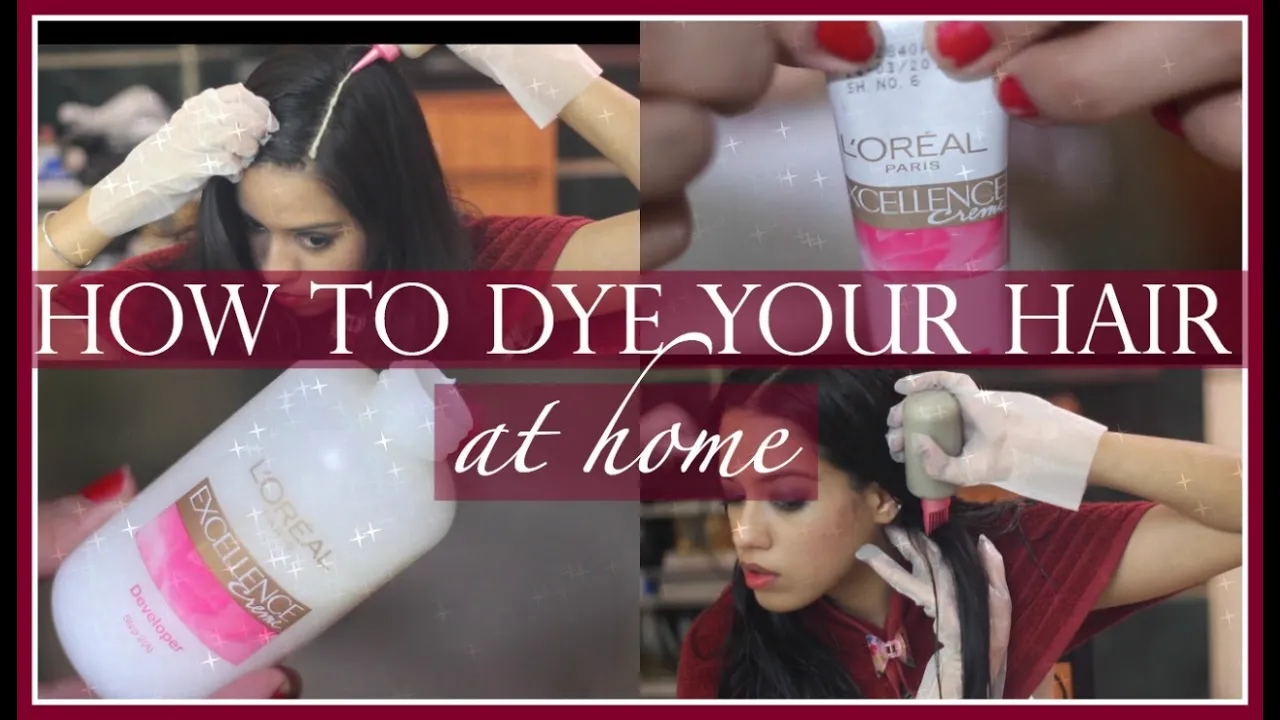 hey guys today i am Gonna show you that how can you color or highlight your hair at home using lorea. 