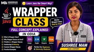 Java Wrapper Classes Explained Primitive vs Wrapper Autoboxing Unboxing Sushree Mam Odia