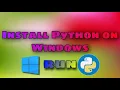 How to Install Python on Windows and Run Program from Command Prompt