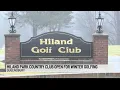 Hiland Golf Club open in January