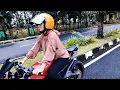 Lagu Cewe cantik naik motor Yamaha || R15 story' wa cantik