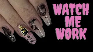 Watch Me Work Stamping - Decals