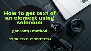 How to get text of an element using selenium