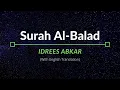 Download Lagu Surah Al-Balad - Idrees Abkar | English Translation