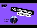 Data Science with SQL Server 2016 and R - Data Science Festival