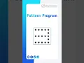 Pattern THREE Code THREE pattern in less than a minute