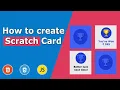 How to create Scratch card JavaScript Canvas