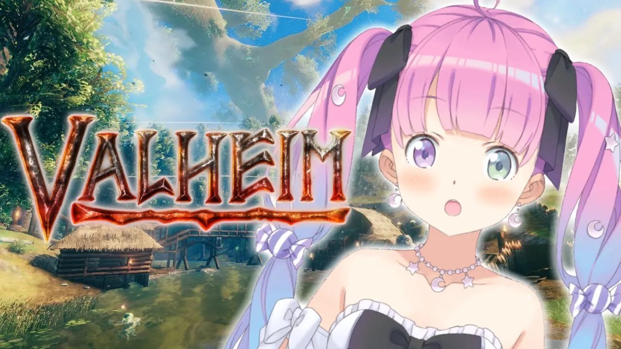 【 Valheim 】右も左も分からない世界に来たのらっ！北欧神話ヴァルへイムわぁるど【姫森ルーナ/ホロライブ】
