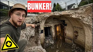 Bauarbeiter👷finden VERSCHOLLENEN BUNKER bei Straßenarbeiten 🚧 😱 – Wir STEIGEN ins INNERE!