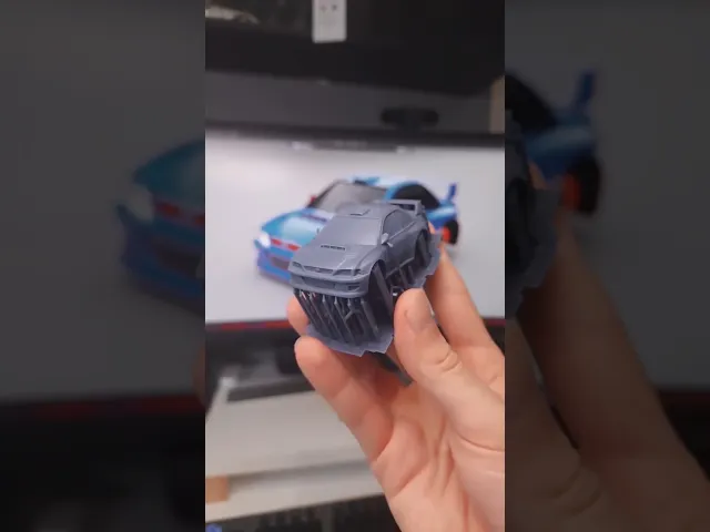 Subaru Impreza 22B | SCALED 1/64 | Model kit car video thumbnail