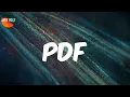 PDF (Lyrics) - Odeal