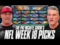 The Pat McAfee Show Picks For NFL s Week 18 Games