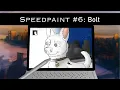 Speedpaint Bolt Disney Fanart