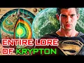 Entire Lore Of Krypton Explored - Societal Structure Flora Fauna It s Destruction Key Figures