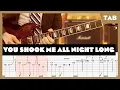 Download Lagu AC/DC - You Shook Me All Night Long - Guitar Tab | Lesson | Cover | Tutorial