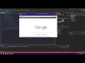 C Simple Web Browser Visual Studio 2017