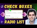 Create Multi select Checkboxes in Power Apps for SharePoint List Forms Radio List Box control