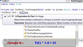 Visual Basic How To Make A Converter Application In Visual Basic Visual Studio