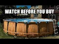 Putting Up Our New Coleman Above Ground Pool Was It Worth It