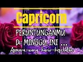 CAPRICORN ♑️ PERUNTUNGANMU DI MINGGU INI ⁉️Asmara|uang|karir|kesehatan 24-30 November 2025