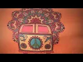 Vintage Hippie Duvet Cover Bedding Set