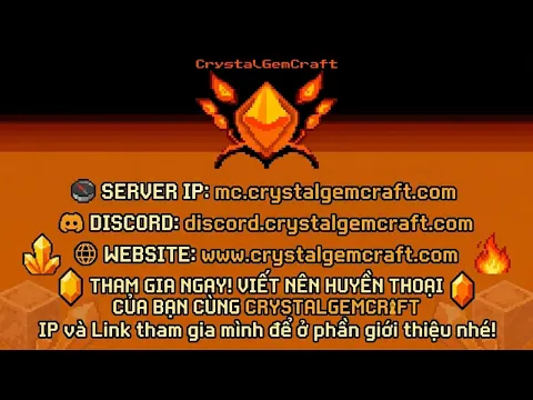 Minecraft server video for CrystalGemCraft