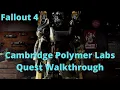Fallout 4 Cambridge Polymer Labs Quest Walkthrough