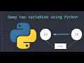 Swap two variables in python