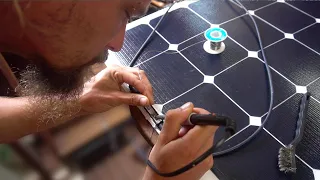 Small SQUALL destroyed solar panel. Can we fix it? [Ep 145]