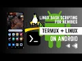 Termux Bash Scripting for Beginners - Automate Android with Linux Step-by-Step