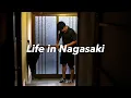 Download Lagu [CC] Daily Life in an Old House of Nagasaki, Japan / Eating Sushi \u0026 Stroll Through a Bar District