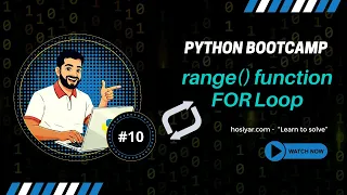Python Programming Bootcamp range for Loop in Python Repeat Code the Smart Way