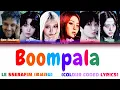 LE SSERAFIM 'BOOMPALA' FT. GURU RANDHAWA (COLOUR CODED LYRICS ENG_ROM_HAN)