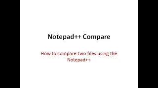 Dev Tips Use Notepad to compare files