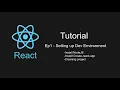 TAGALOG React JS for Beginners Ep1 - Setting up Dev Environment