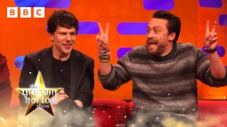 Jesse Eisenberg cast Kieran Culkin based on his essence The Graham Norton Show - BBC