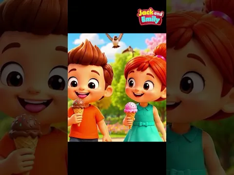 My Ice Cream Fell Song 2 | Jack & Emily | Videogyan Telugu #kidssongs #shorts