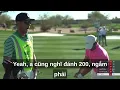 Hoi thoai giua Tom Kim va Caddy tai WM Phoenix Open