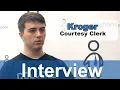 Kroger Interview - Courtesy Clerk
