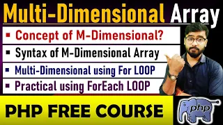 PHP Tutorial - Multi dimensional Array in PHP PHP Multidimensional array