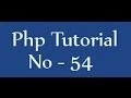 Php tutorials for beginners - 54