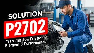HOW TO FIX P2702 OBD II ERROR CODE - Transmission Friction Element C Performance