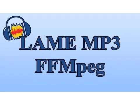 Download MP3 How to Enable LAME MP3 and FFmpeg in Audacity to Export Different File Types
