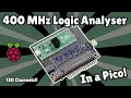 Turn your Pico into a 400MHz 24 Channel Logic Analyser