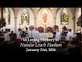 Memorial In Loving Memory of Natalie Leach Haslam