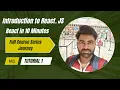 Introduction to React Js Features Uses Module 1 Tutorial 1 techlearningwithRajat