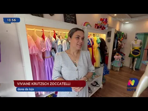 Loja de fantasias é arrombada e furtada em Joinville