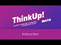 ThinkUp Math North Carolina Instruction