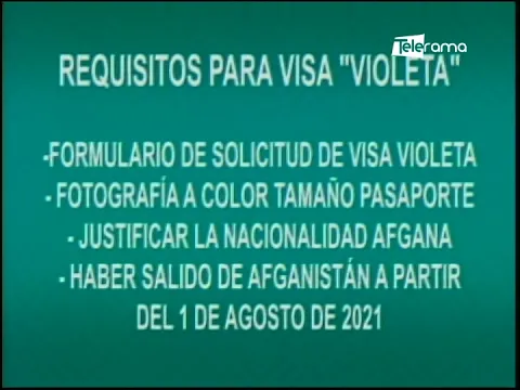 Ecuador entregará visa violeta a ciudadanos afganos