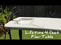 Lifetime 4 foot Fillet Table from Bunnings and BCF